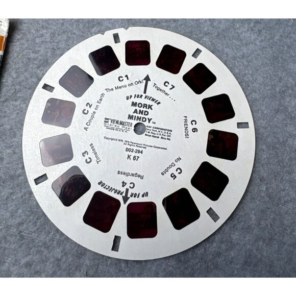 GAF View-Master Showtime Mork & Mindy 3-Reel Set Booklet Mail Order Form 1979 - Picture 4 of 16